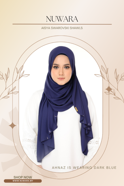 Aisya - Satin Crepe Shawls
