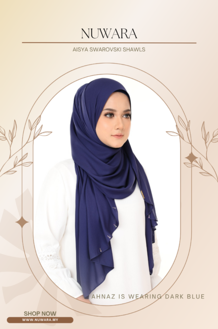Aisya - Satin Crepe Shawls