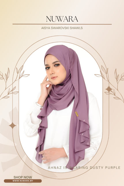 Aisya - Satin Crepe Shawls