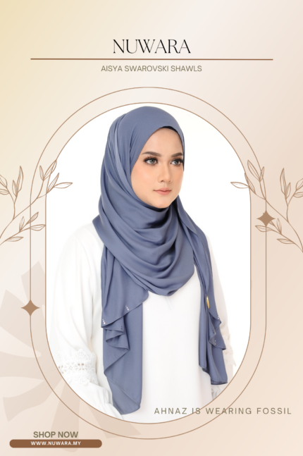 Aisya - Satin Crepe Shawls