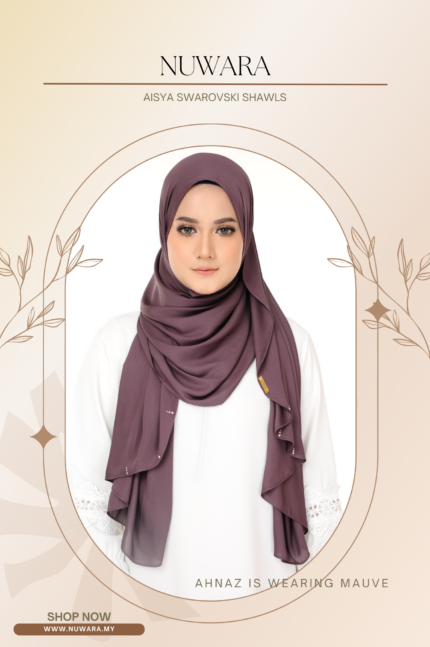 Aisya - Satin Crepe Shawls