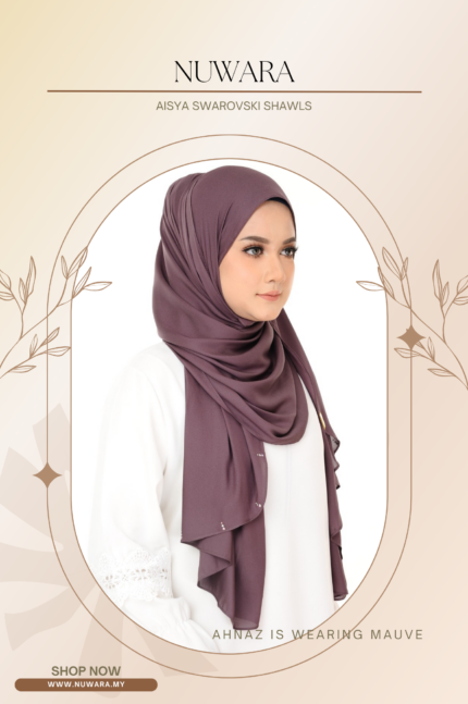Aisya - Satin Crepe Shawls