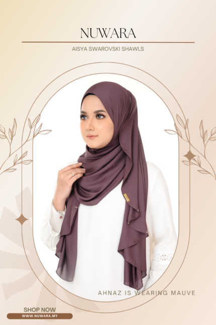 Aisya - Satin Crepe Shawls