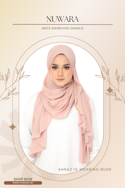 Aisya - Satin Crepe Shawls