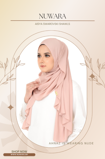 Aisya - Satin Crepe Shawls