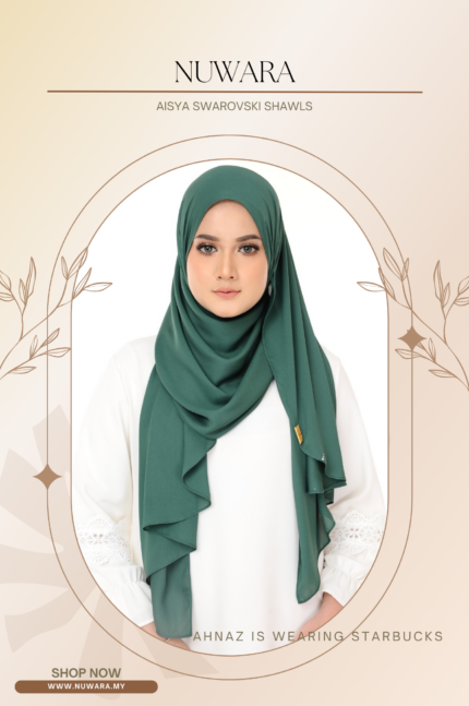 Aisya - Satin Crepe Shawls