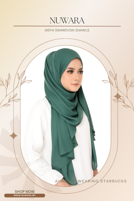 Aisya - Satin Crepe Shawls
