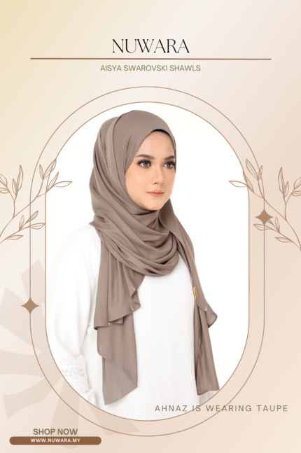 Aisya - Satin Crepe Shawls