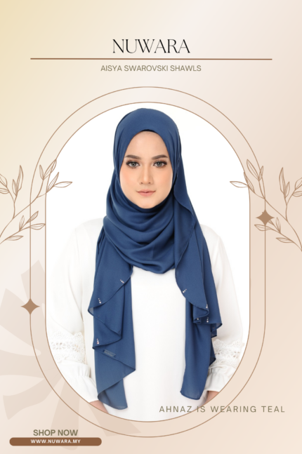 Aisya - Satin Crepe Shawls