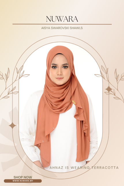 Aisya - Satin Crepe Shawls