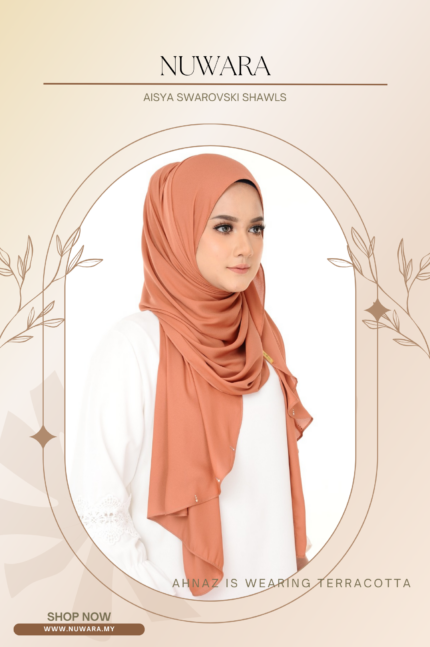 Aisya - Satin Crepe Shawls