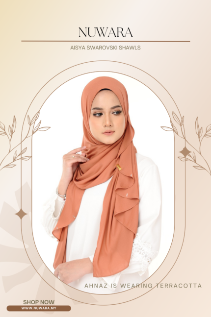 Aisya - Satin Crepe Shawls