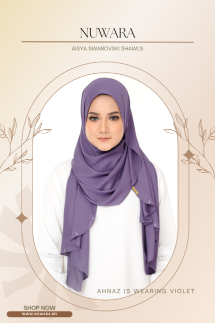 Aisya - Satin Crepe Shawls